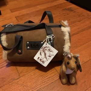 UGG Chestnut Bush Small Barrel  Bag